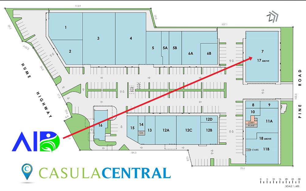 Map showing An Institute for Disability location